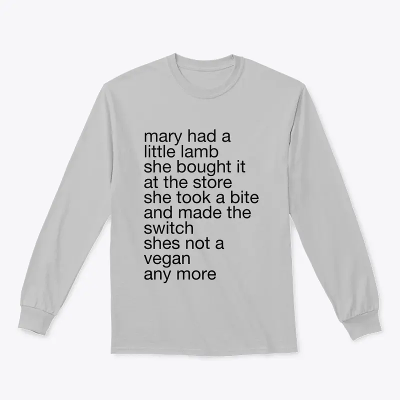 Mary had a little tee