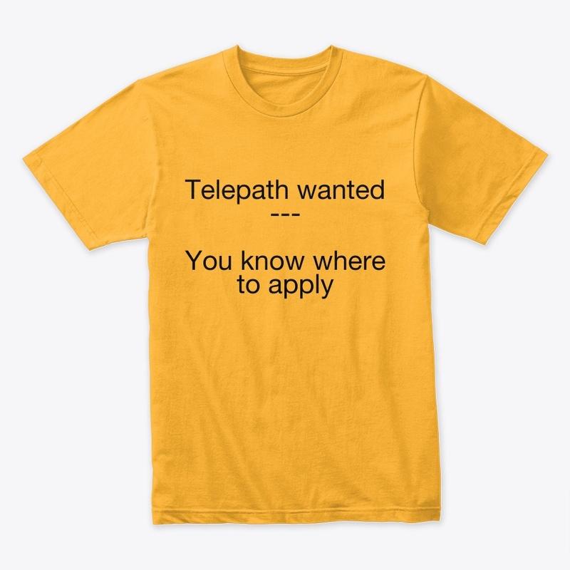 Telepath wanted tee