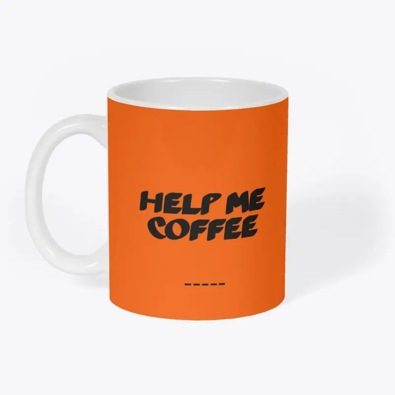 help me coffee tee