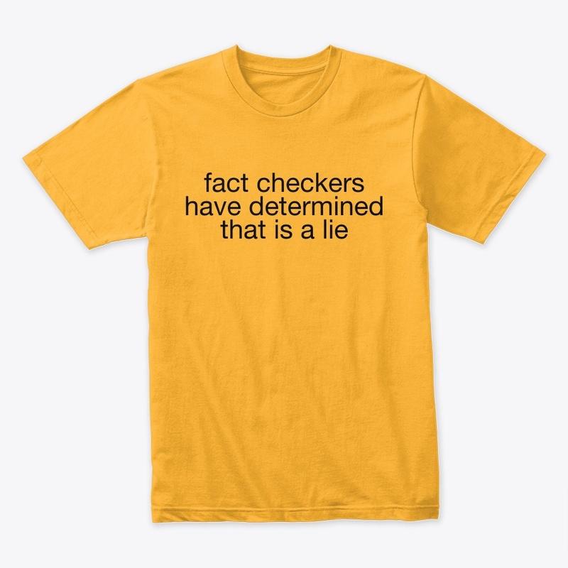 fact checkers tee