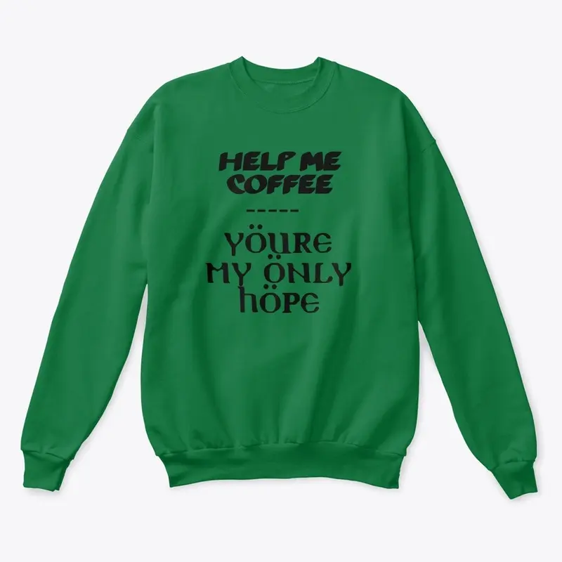 help me coffee tee