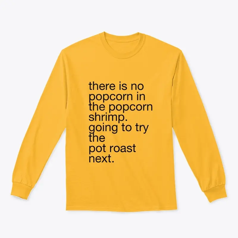 try the pot roast tee